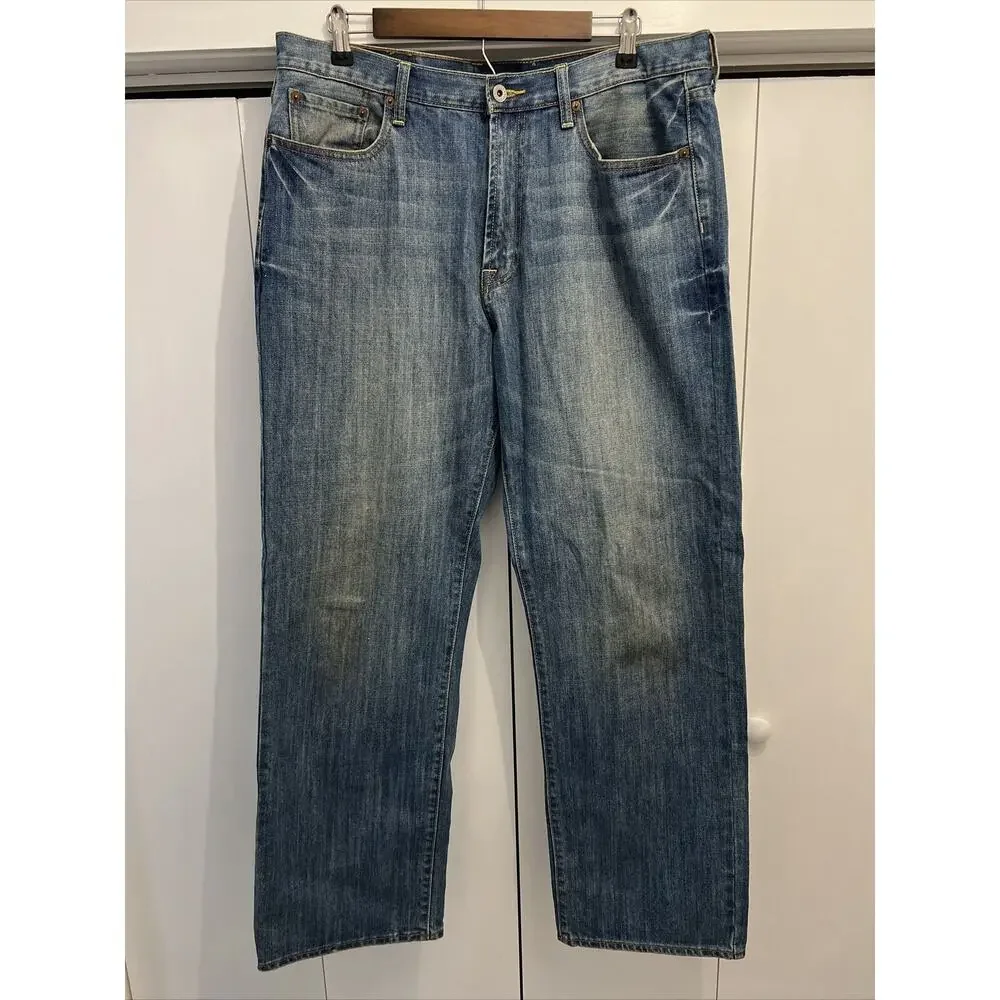 Lucky Brand Miner Bootcut 181‎ Medium Wash Men's 36x33 Casual Denim Jeans